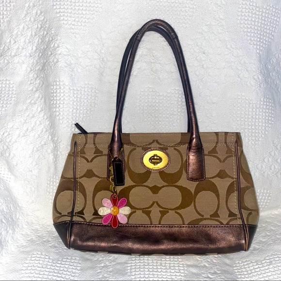 Coach Handbags - Authentic COACH Brown Purse Shoulder Bag